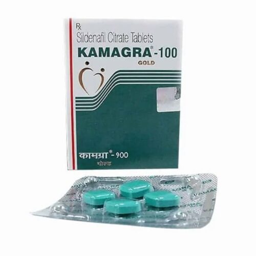 Камагра Голд (Kamagra Gold) Sildenafil 100mg - 4 таблетки (блистер)