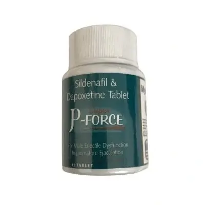 Super P-Force (Sildenafil + Dapoxetine) 12 таблетки