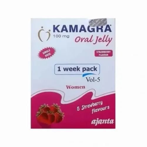 Камагра за жени (Kamagra Oral Jelly Women) Sildenafil 100mg - 5 желета за възбуда и овлажняване