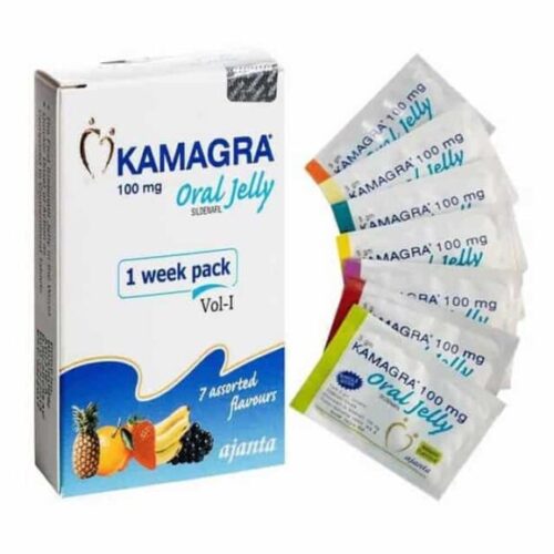 Камагра гел (Kamagra Oral Jelly) Sildenafil 100mg - 7 желета