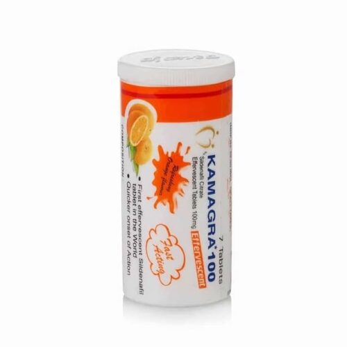 Камагра Разтворима (Kamagra Effervescent) Sildenafil 100mg - опаковка 7 ефервесцентни таблетки